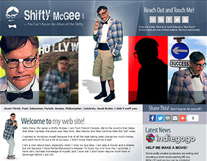 Personal site of character Shifty McGee